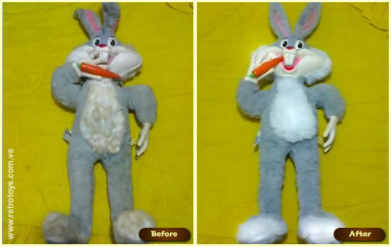 Antes y Después de Bugs Bunny