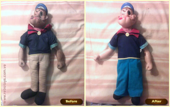 Antes y Después de Popeye