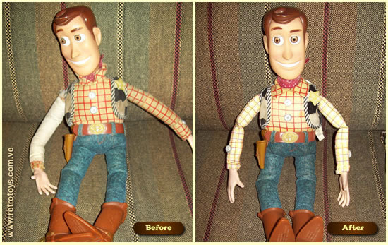 Antes y Después de Woody